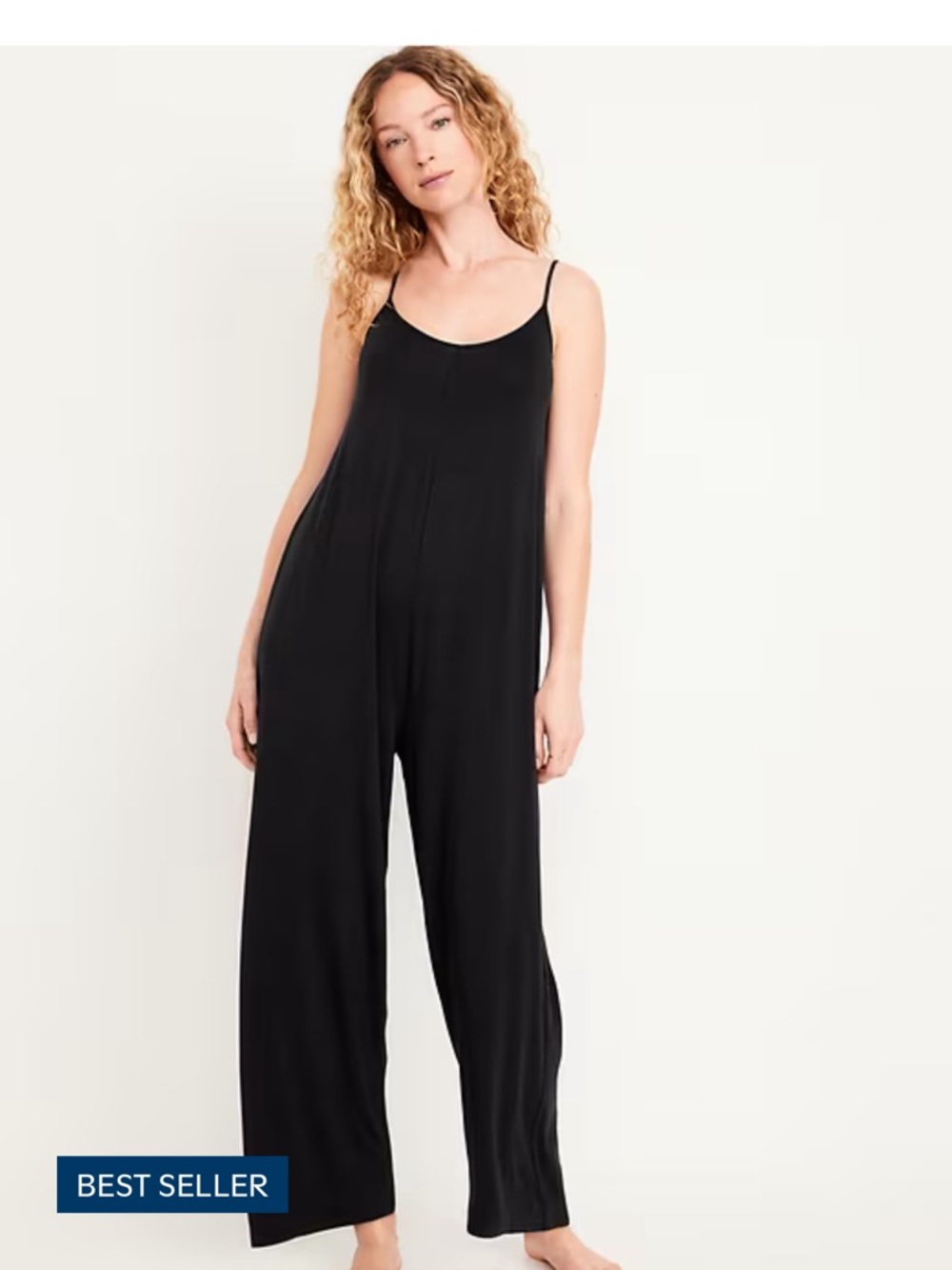 2 bundle Sunday Sleep Knit Jersey Jumpsuit black and grey